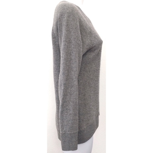 CLUB MONACO Gray Italian Cashmere Pullover Sweater - Picture 3 of 5